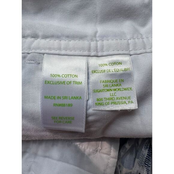 Lilly Pulitzer The Callahan short blue and white size 0 - Picture 6 of 7